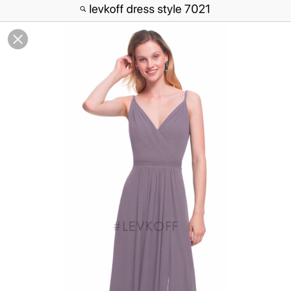 Levkoff bridesmaid dress